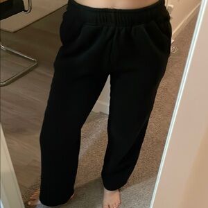 Quince Black Jogger Pants